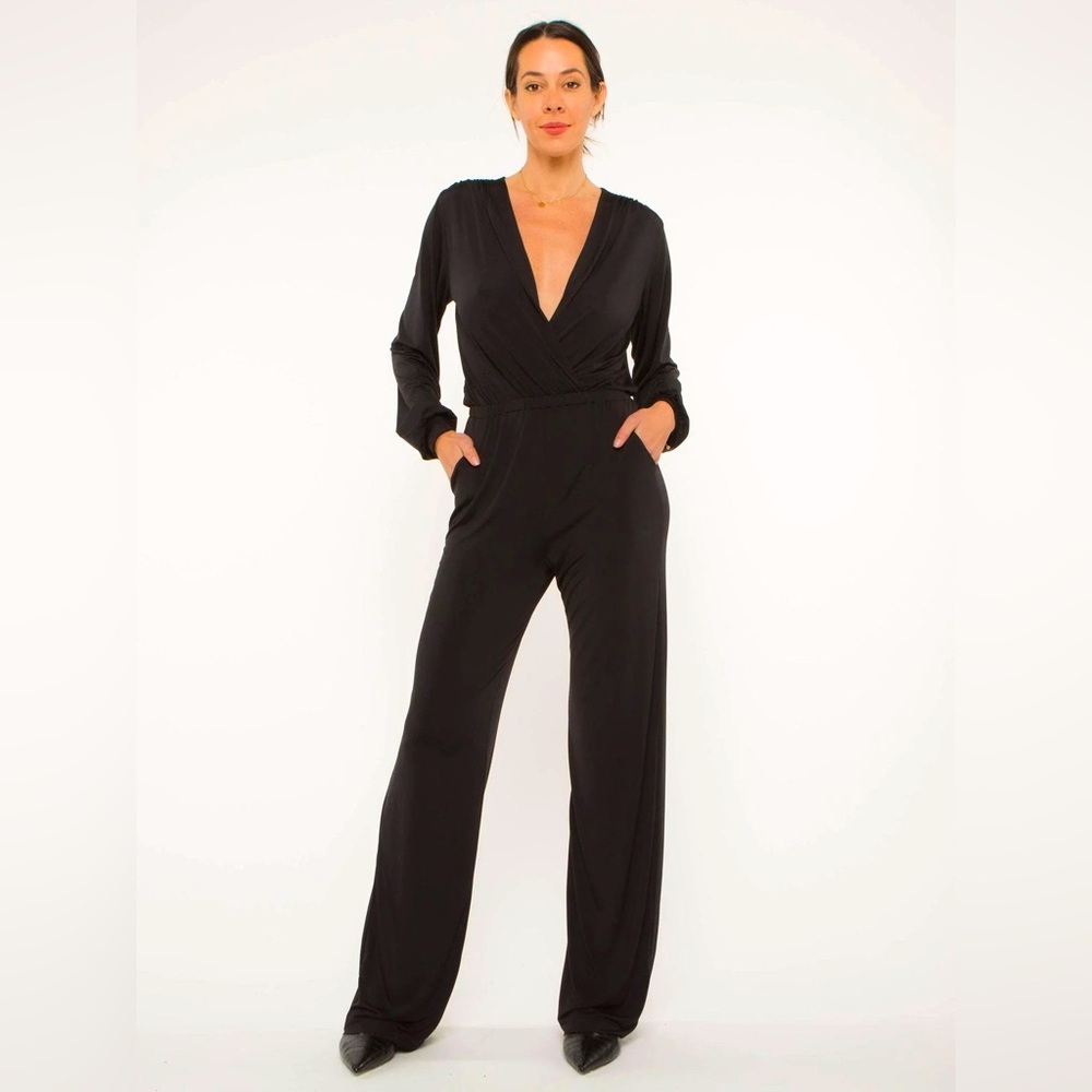 RIPLEY RADER Long Sleeve Jumpsuit Black M